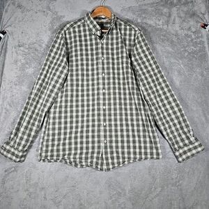 Eddie Bauer Shirt Mens XLT Plaid Button Down‎ Classic Fit Legend Wash Gorpcore